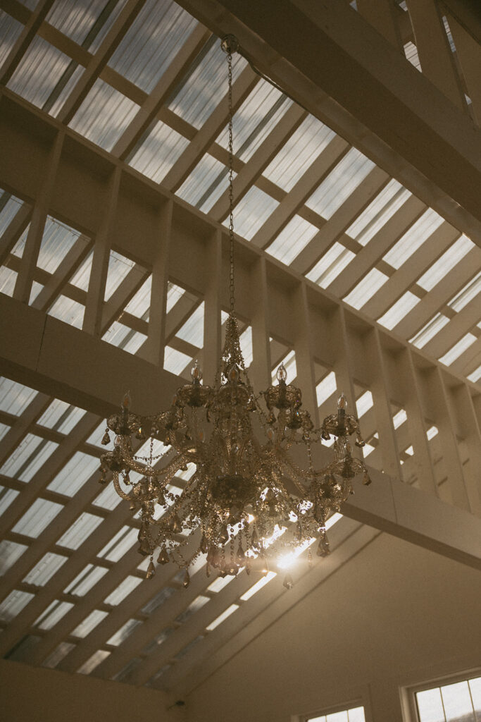 Interior view showcasing the modern design of Luxe Glass House.