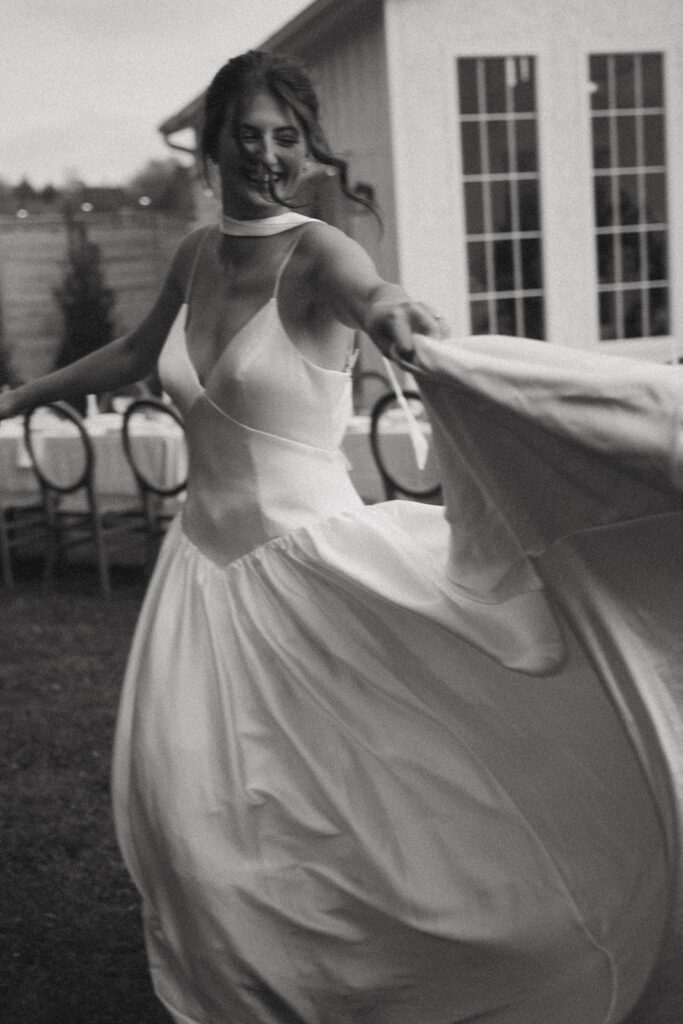 Exterior view of Luxe Glass House wedding venue in Mills River, North Carolina.